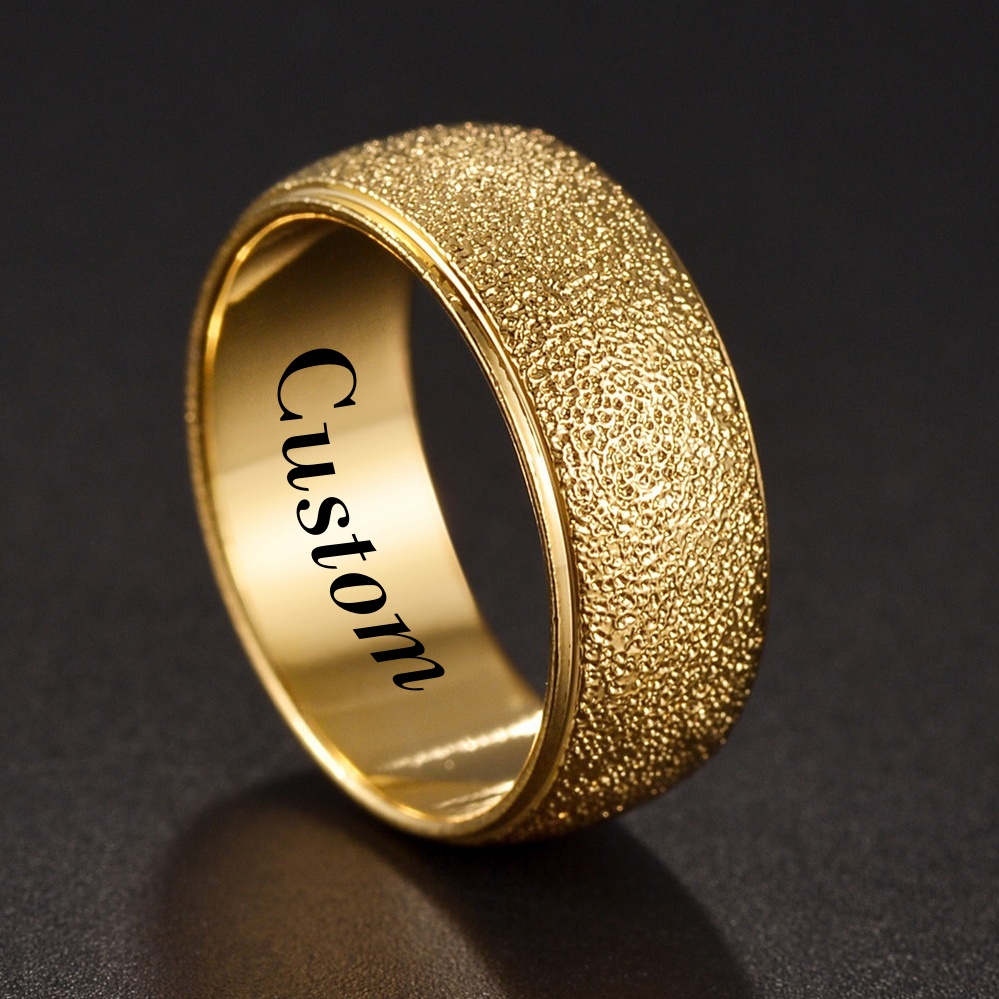 Body Jewelry High Quality - Anéis femininos de cobre fosco com