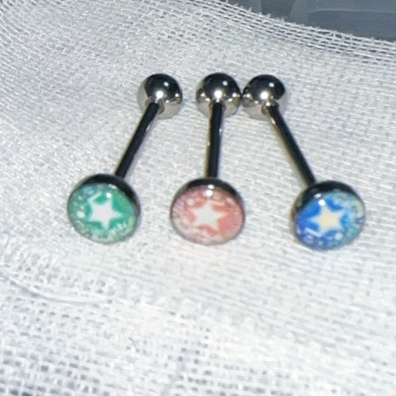 Body Jewelry High Quality - 1 Peça Novo Piercing de Língua