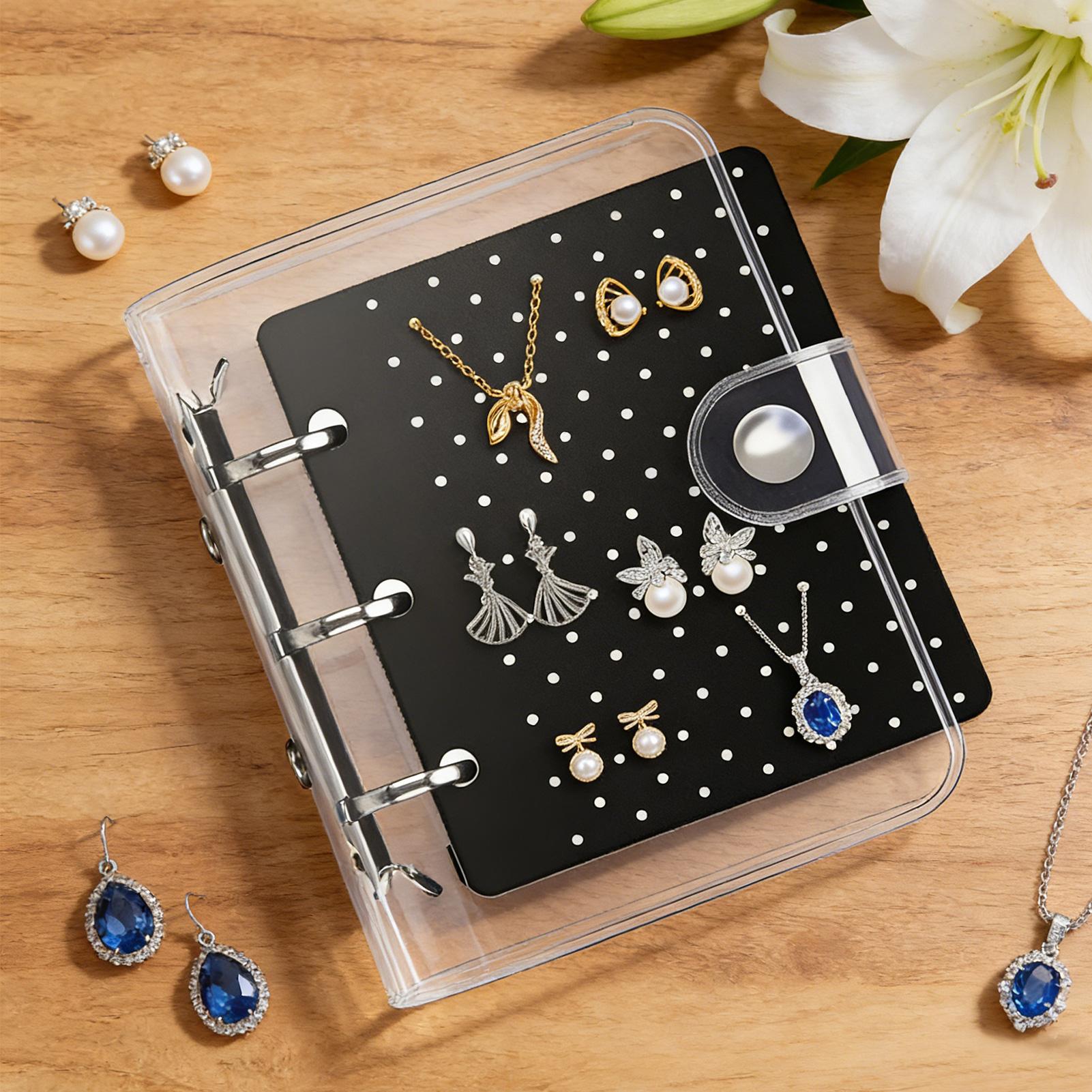 Body Jewelry Websites - Organizador Portátil de Joias em Feltro