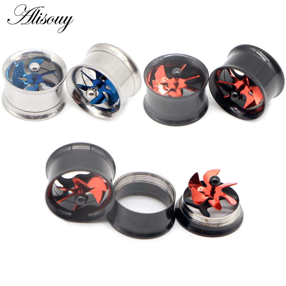 Body Jewelry Ear Gauges - Alisouy 2 peças de hélice de