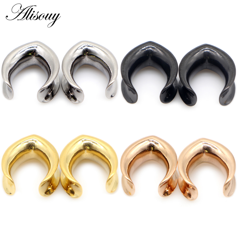 Body Jewelry Ear Gauges - Alisouy 2 peças 6mm-30mm Plugs, Túneis,