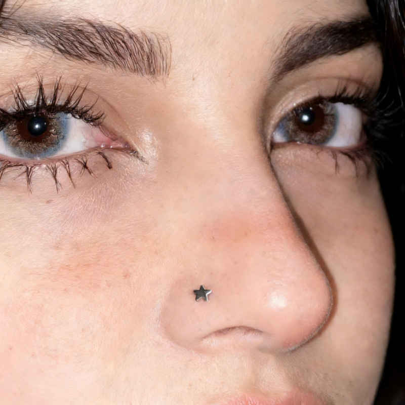 Body Jewelry High Quality - 1 Peça de Piercing de Nariz