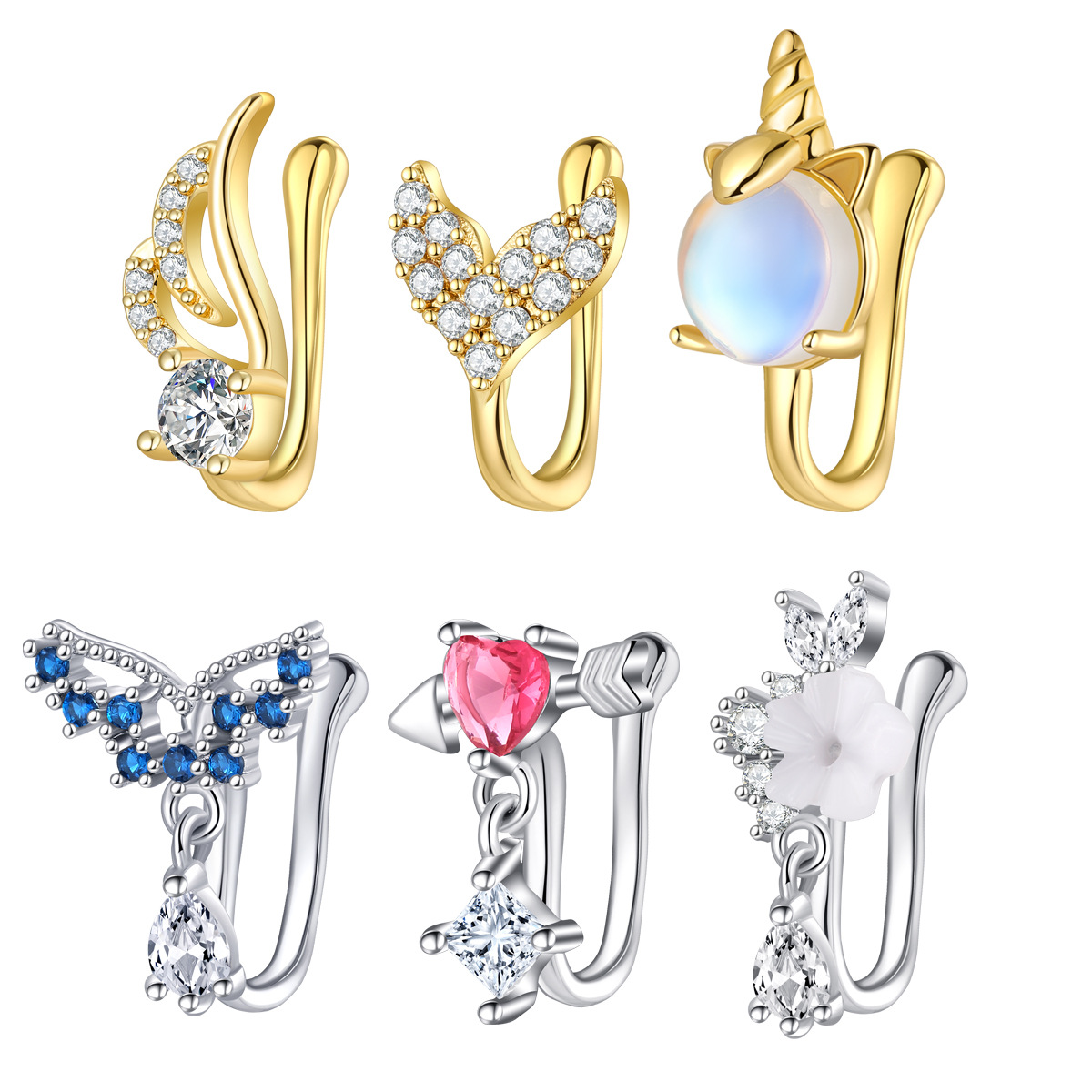 Body Jewelry High Quality - Piercing de nariz falso, joia de
