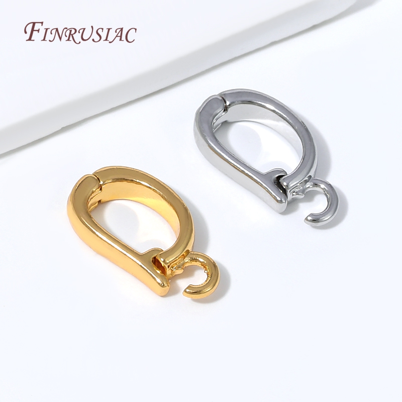 Body Jewelry Diy - Fecho de pingente banhado a ouro