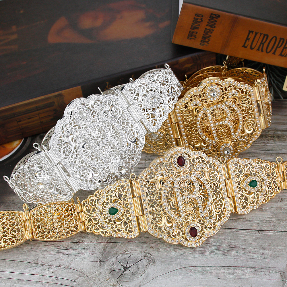 Body Jewelry Europe - Cor do ouro Marroquino Kaftan Cinto