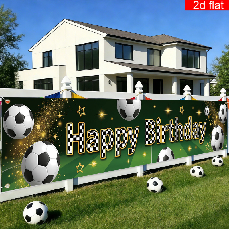 1 unidade, banner de aniversár - Star Flat Back avaliação e preço