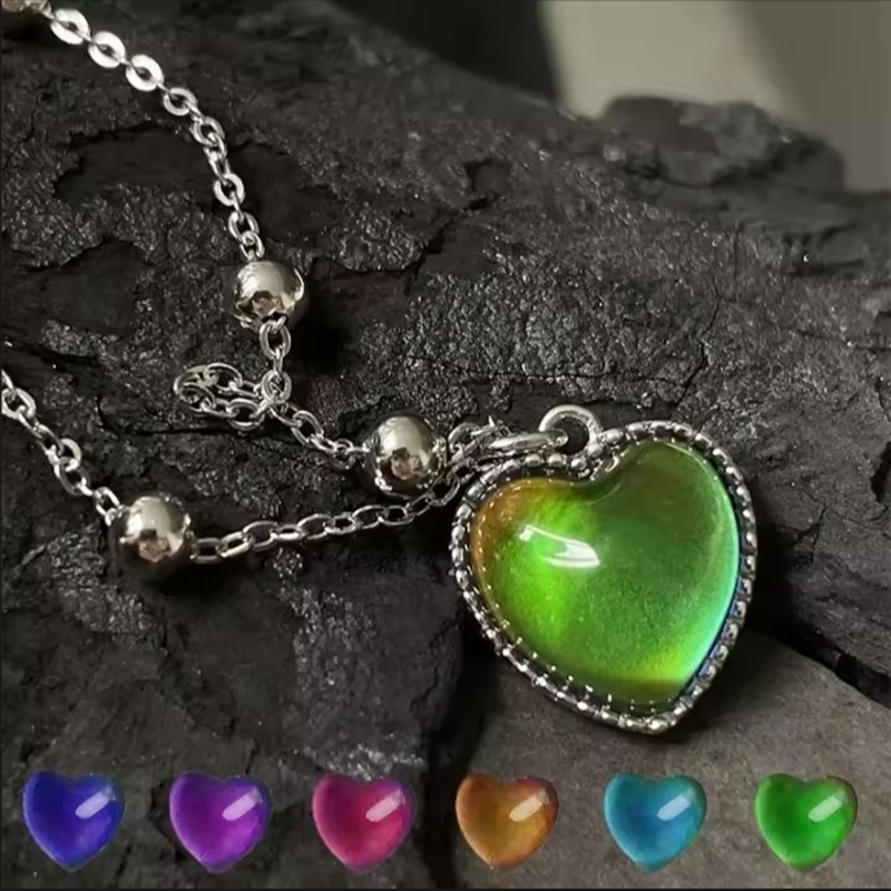 Colar de Pingente Termocrômico - Body Jewelry Websites avaliação e preço