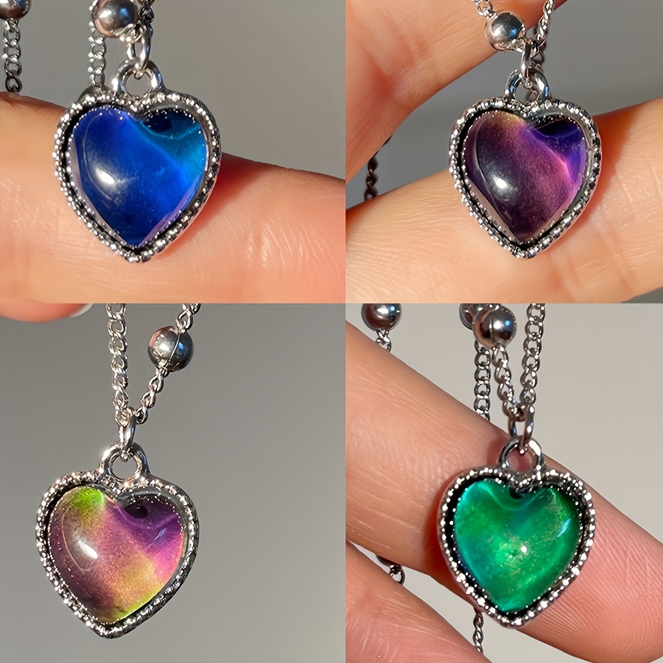 Colar de Pingente Termocrômico - Body Jewelry Websites avaliação e preço