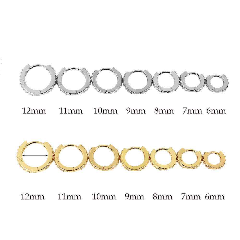 Arco-íris cz huggies hoop brin - Helix Cartilage Ring avaliação e preço