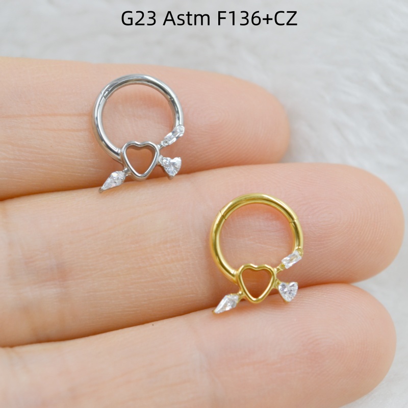 10 peças Argola Clicker de Tit - Helix Cartilage Ring avaliação e preço