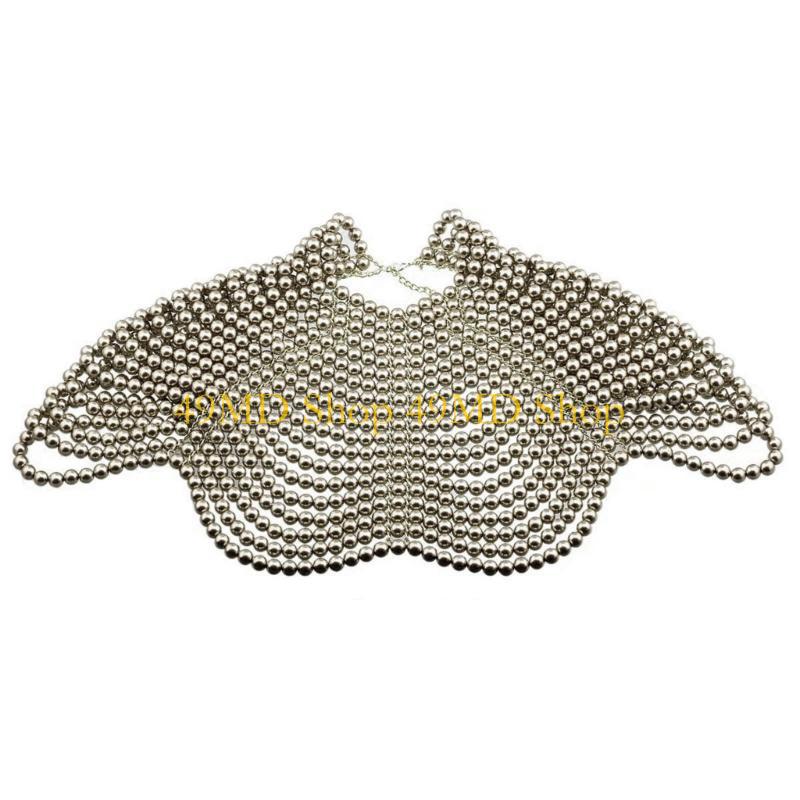 49MD Mulheres elegantes xale m - Body Jewelry Necklace avaliação e preço