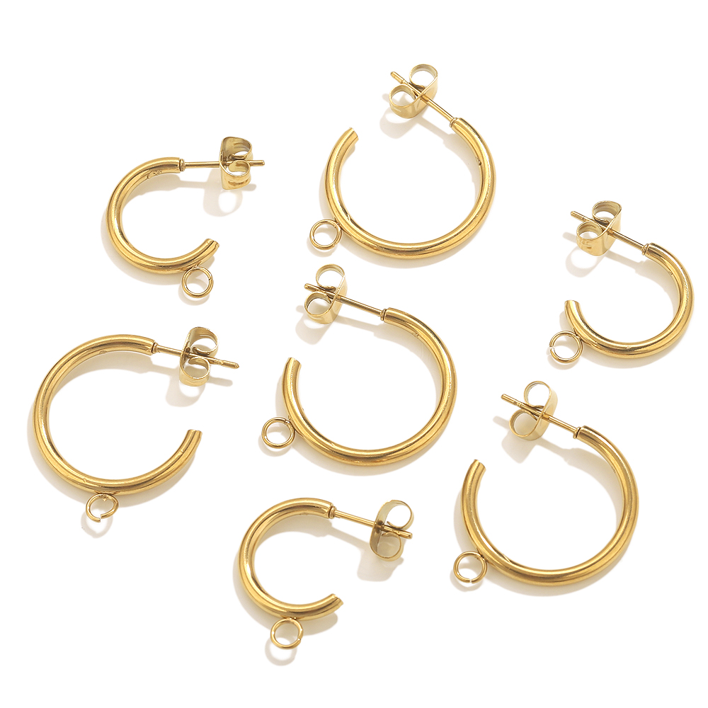 6 pçs de aço inoxidável em for - Body Jewelry Diy avaliação e preço