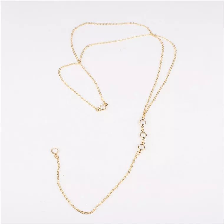 Novo strass sexy feminino volt - Body Jewelry Necklace avaliação e preço