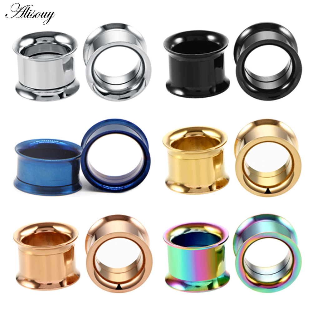 1pc 2mm-25mm tampões de ouvido - Body Jewelry Ear Gauges avaliação e preço