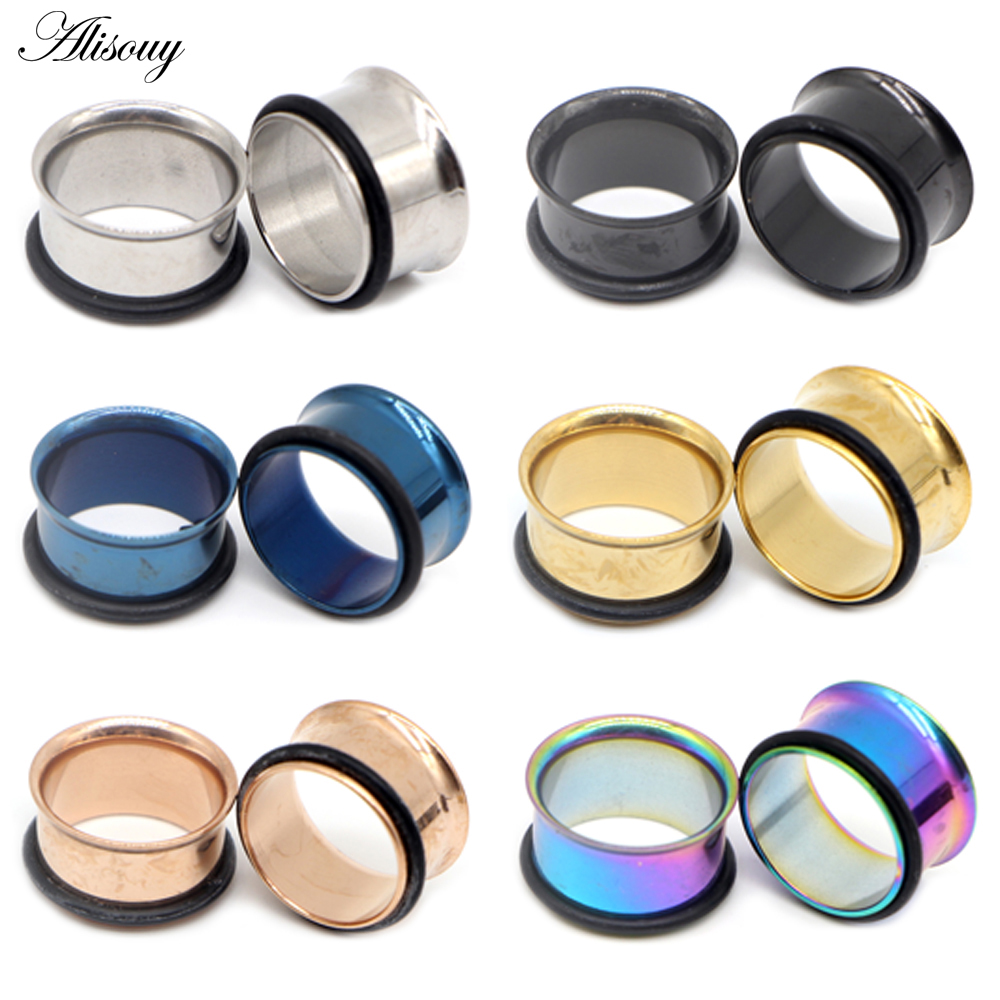 1pc 2mm-25mm tampões de ouvido - Body Jewelry Ear Gauges avaliação e preço
