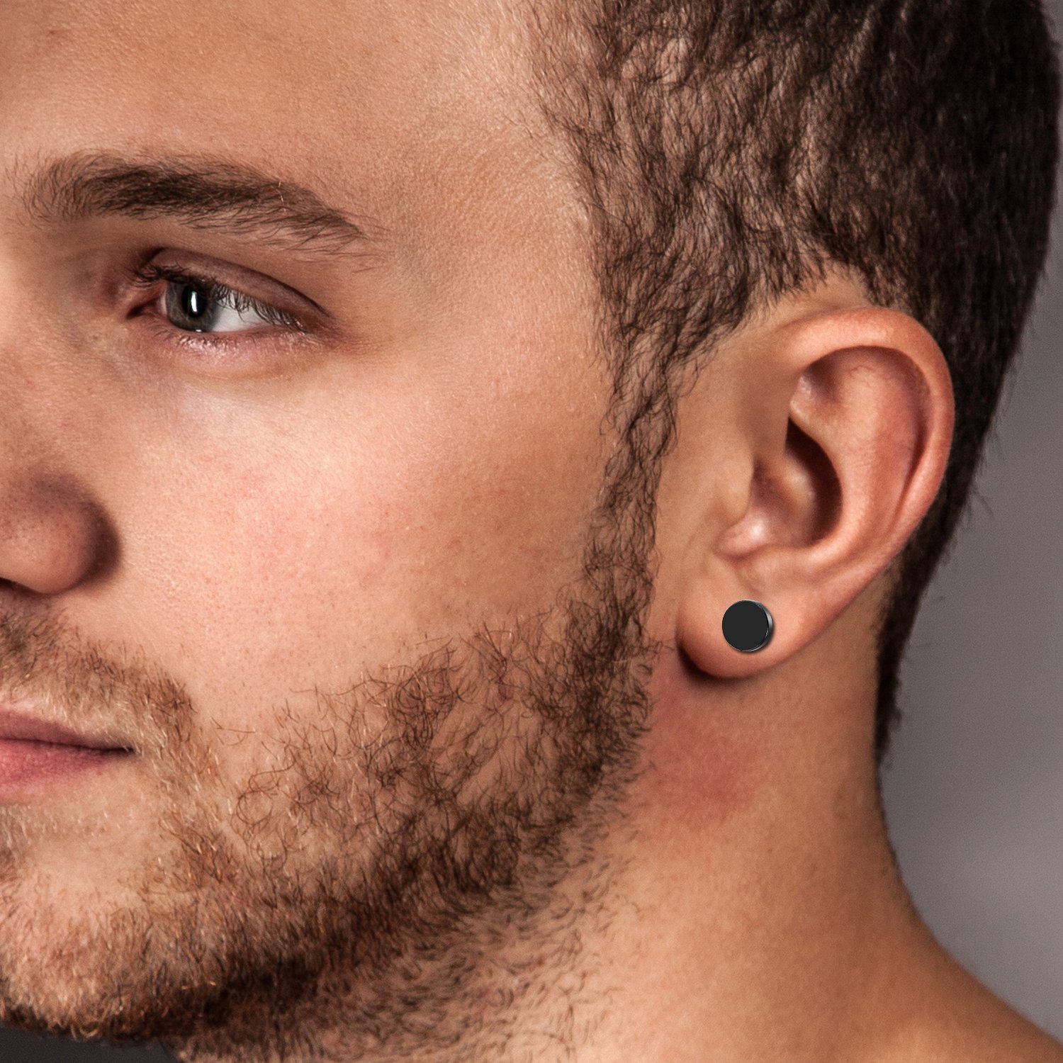 2 peças/6 peças preto de aço i - Body Jewelry Ear Gauges avaliação e preço