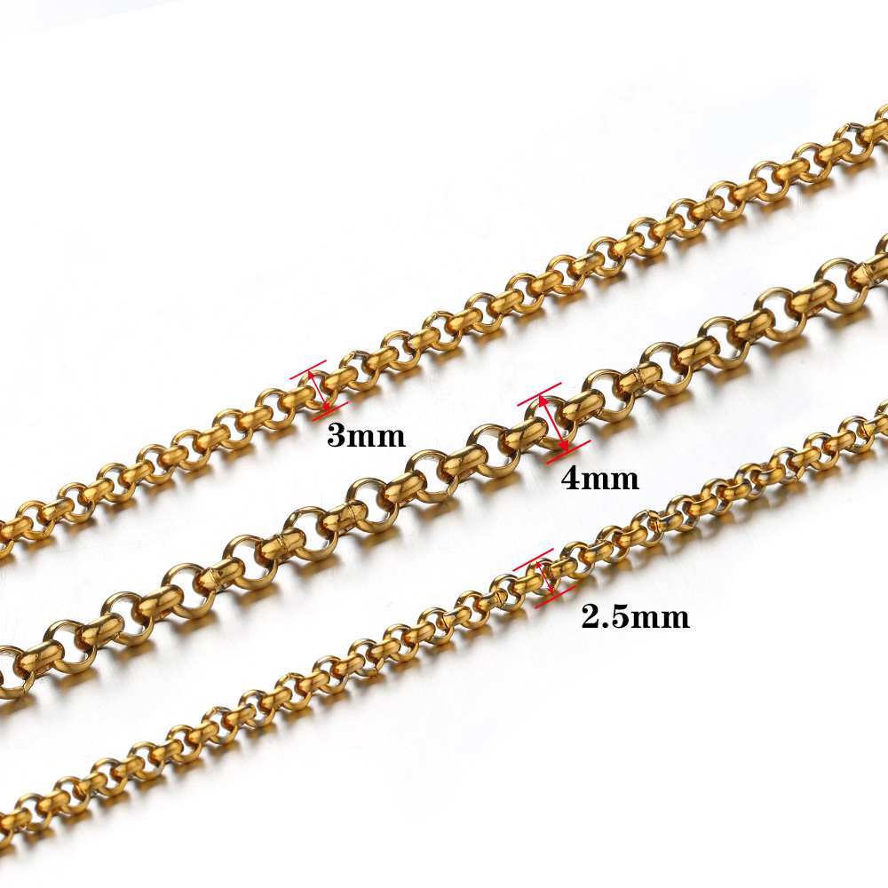 Cadeia de Aço Inoxidável em Fo - Body Jewelry Necklace avaliação e preço