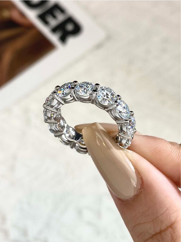Anéis de Noivado de Moissanite - Body Jewelry High Quality avaliação e preço