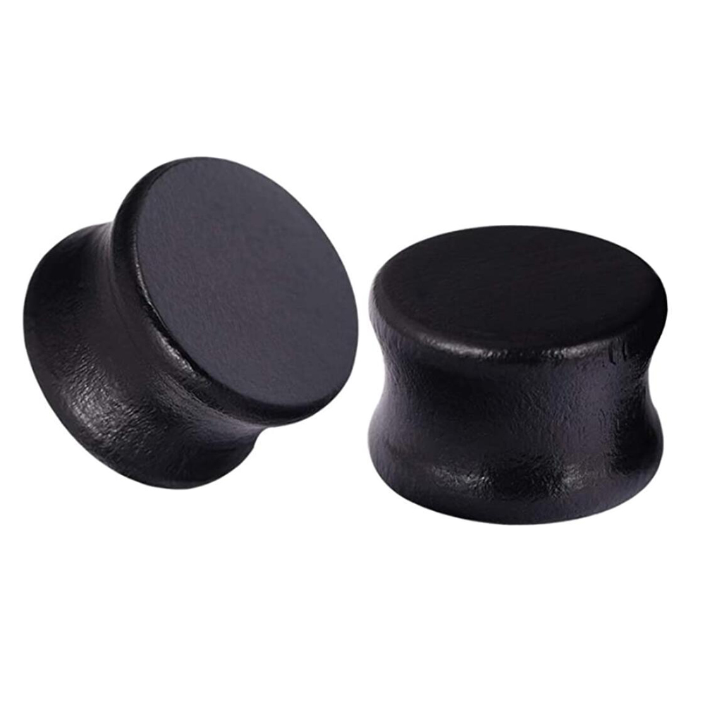 Junlowpy túneis de madeira par - Body Jewelry Ear Gauges avaliação e preço