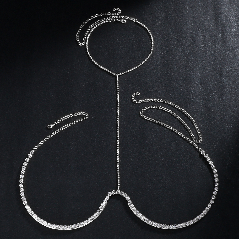 Stonefans-Rave Rhinestone Peit - Body Jewelry Necklace avaliação e preço