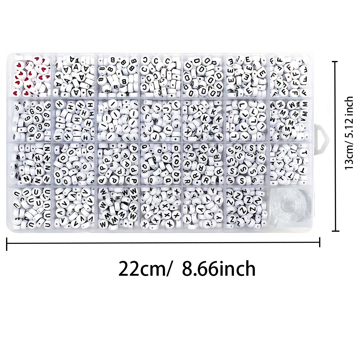 1300 contas de acrílico redond - Body Jewelry Diy avaliação e preço