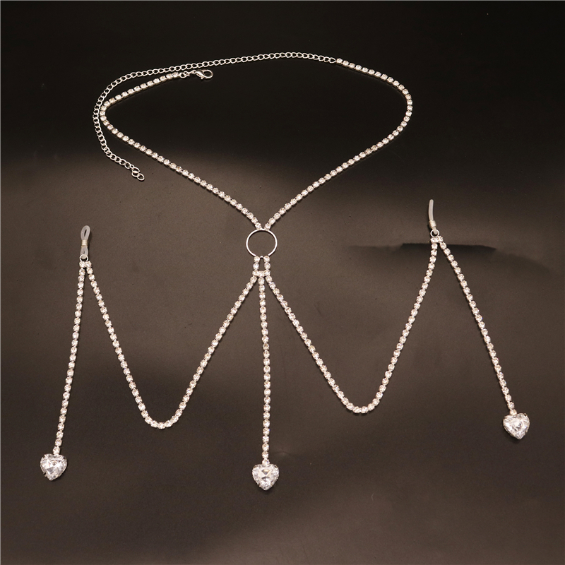 2023 nova moda branco coração  - Qualiti Body Jewelry avaliação e preço