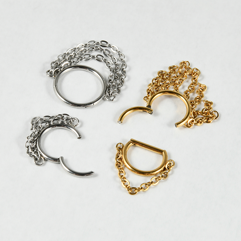 1 pçs corrente de aço cirúrgic - Helix Cartilage Ring avaliação e preço