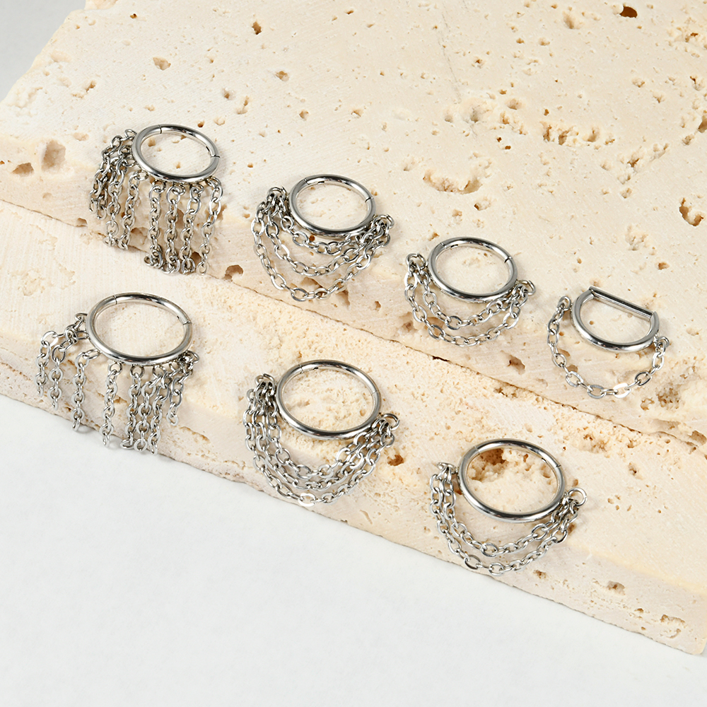 1 pçs corrente de aço cirúrgic - Helix Cartilage Ring avaliação e preço