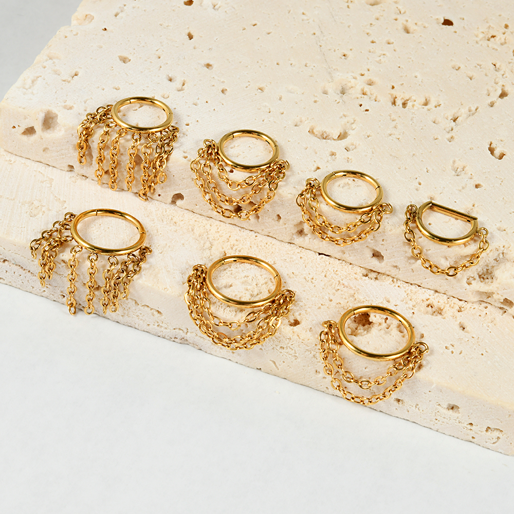 1 pçs corrente de aço cirúrgic - Helix Cartilage Ring avaliação e preço