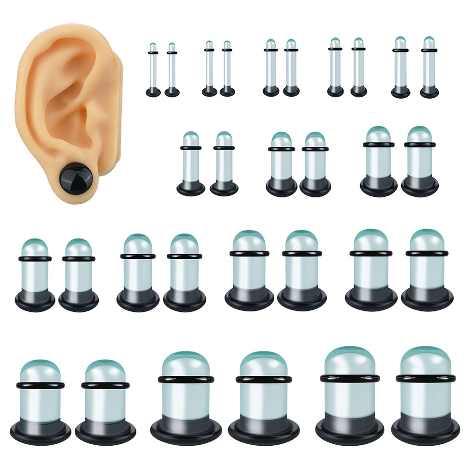Kit de alongamento de medidore - Body Jewelry Ear Gauges avaliação e preço