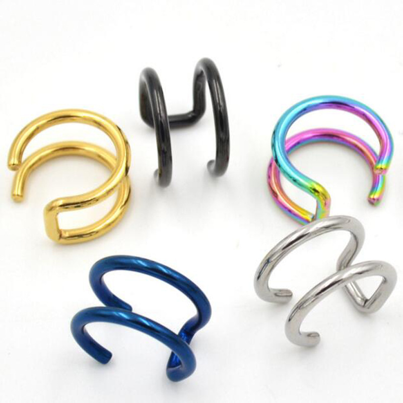 2 Peças de Brincos de Pressão  - Helix Cartilage Ring avaliação e preço