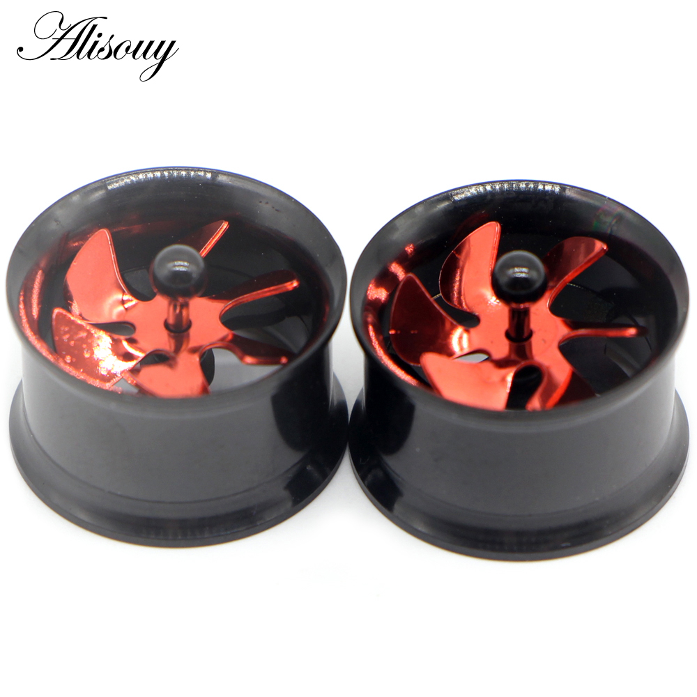 Alisouy 2 peças de hélice de p - Body Jewelry Ear Gauges avaliação e preço