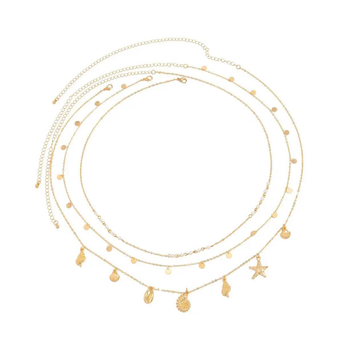 z 3 pçs/set boho estrela do ma - Qualiti Body Jewelry avaliação e preço