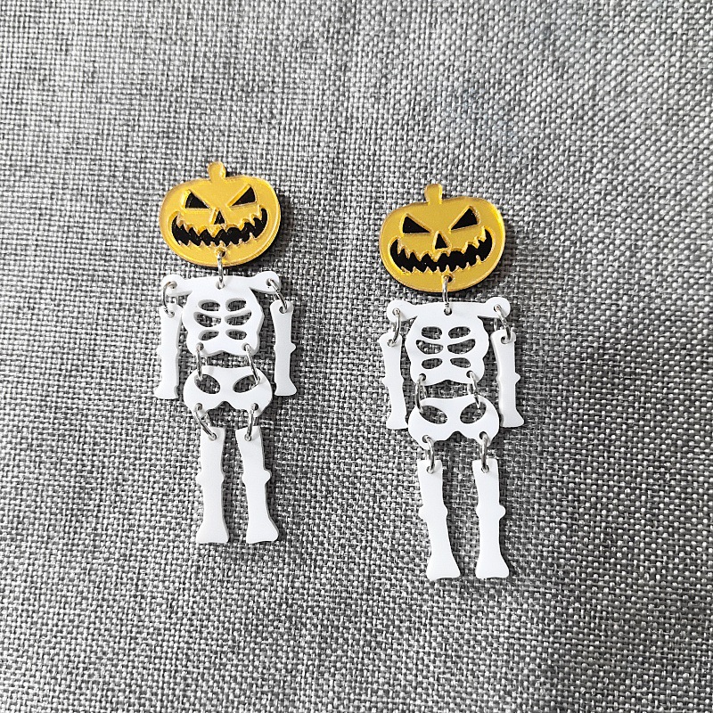 Resina acrílica Crânio Brincos - Body Jewelry Europe avaliação e preço