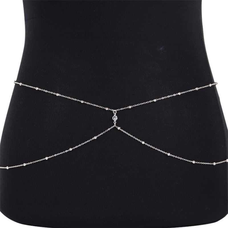 Correntes de barriga frisadas  - Qualiti Body Jewelry avaliação e preço