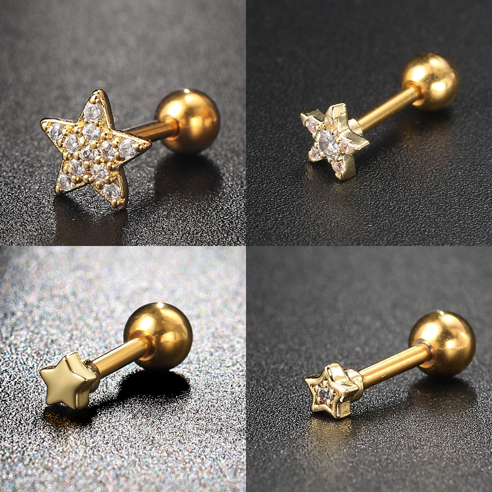 1pc helix piercing brincos par - Helix Cartilage Ring avaliação e preço