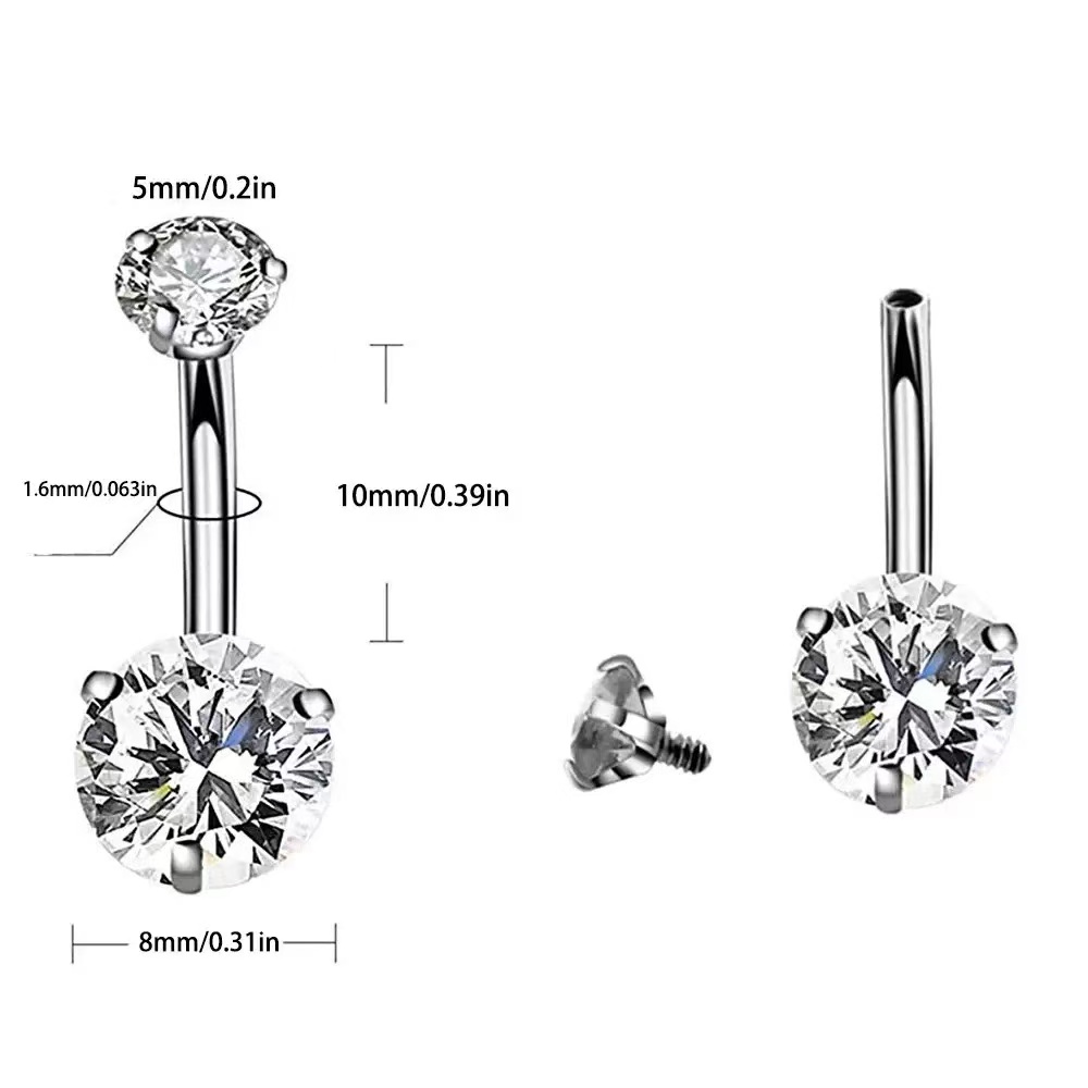 Kit de piercing de barriga de  - Body Jewelry In Bulk avaliação e preço