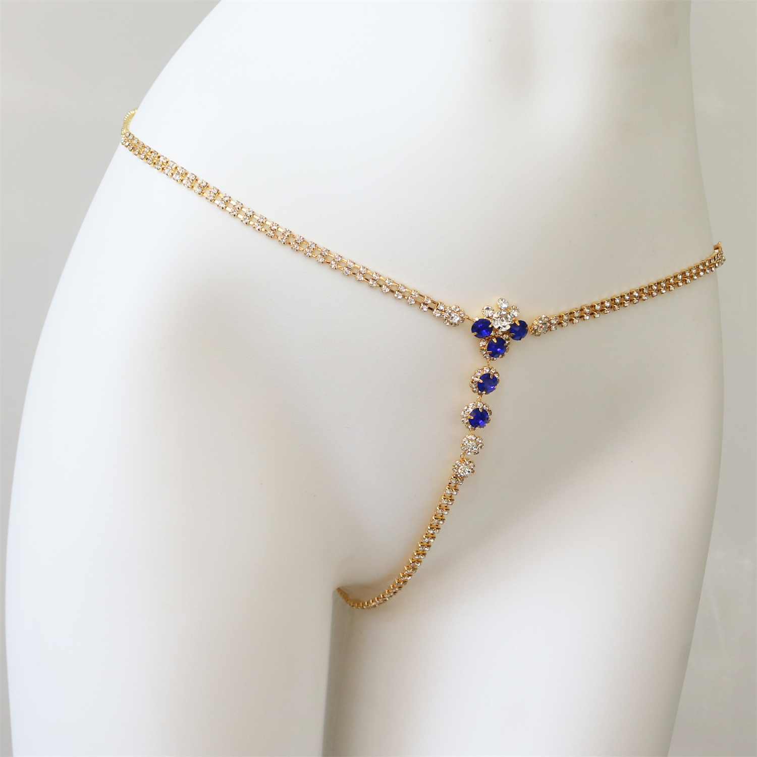 Simples sexy cristal rheinston - Qualiti Body Jewelry avaliação e preço