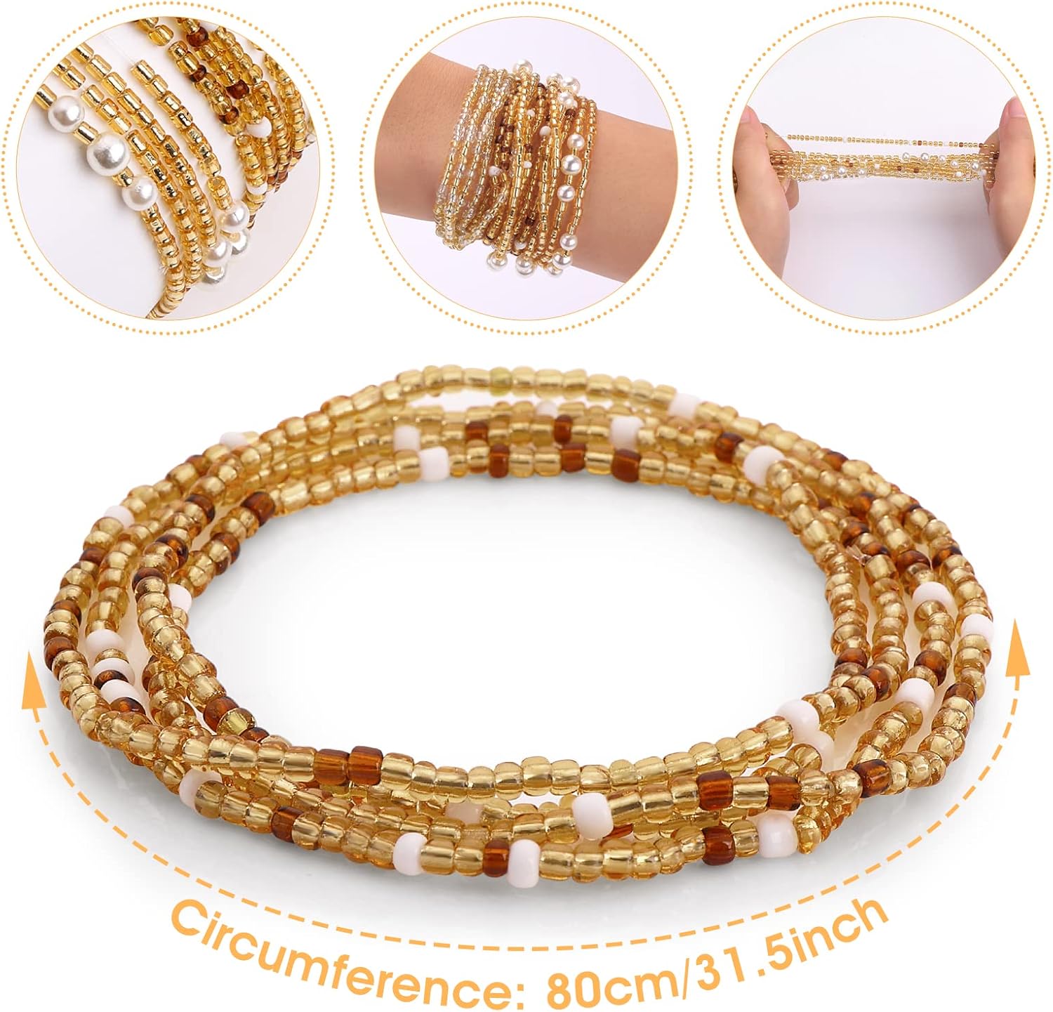 Conjunto de Correntes de Cintu - Qualiti Body Jewelry avaliação e preço