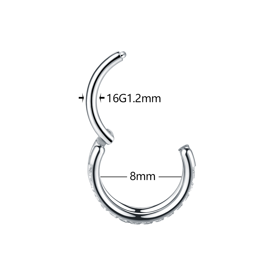 Brinco de argola de cartilagem - Helix Cartilage Ring avaliação e preço