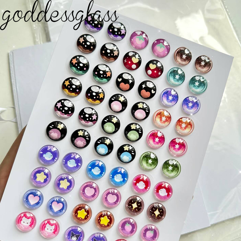 Olhos de boneca de desenho ani - Star Flat Back avaliação e preço