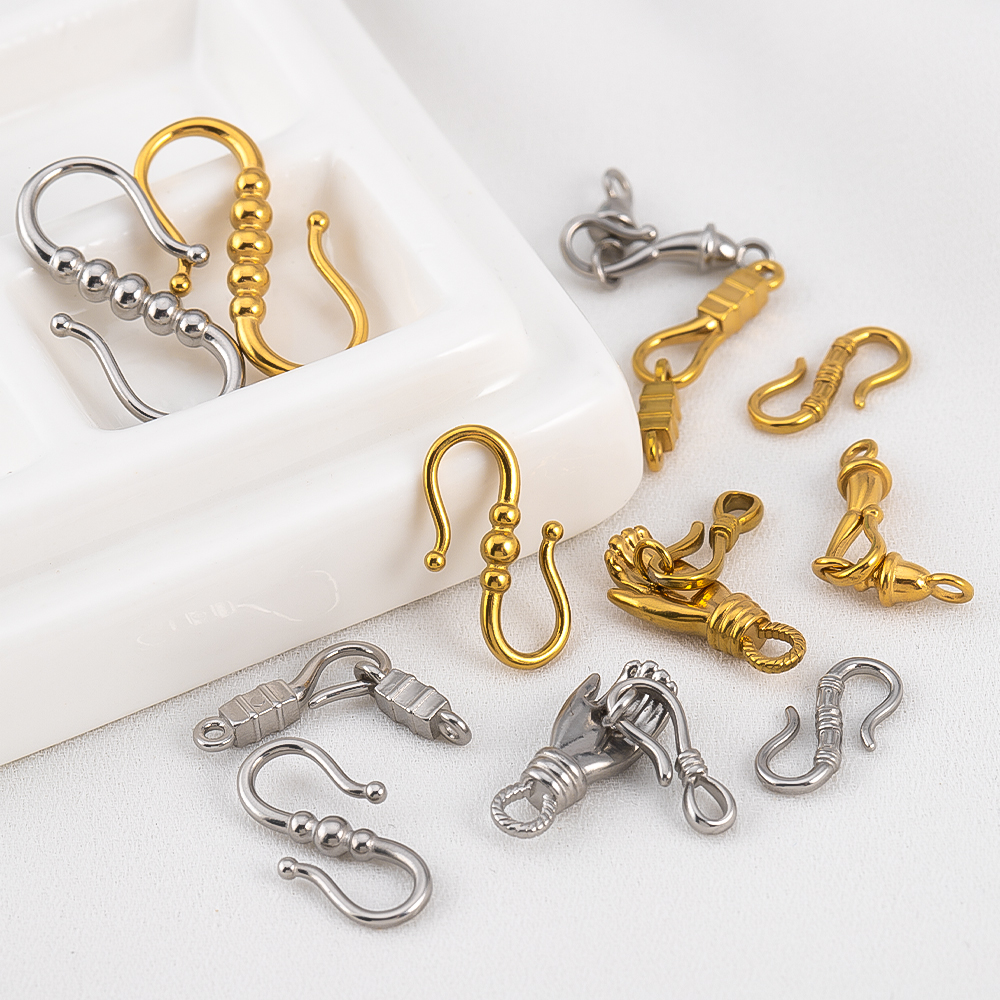 2 Peças Fecho de Conexão em Fo - Body Jewelry Diy avaliação e preço