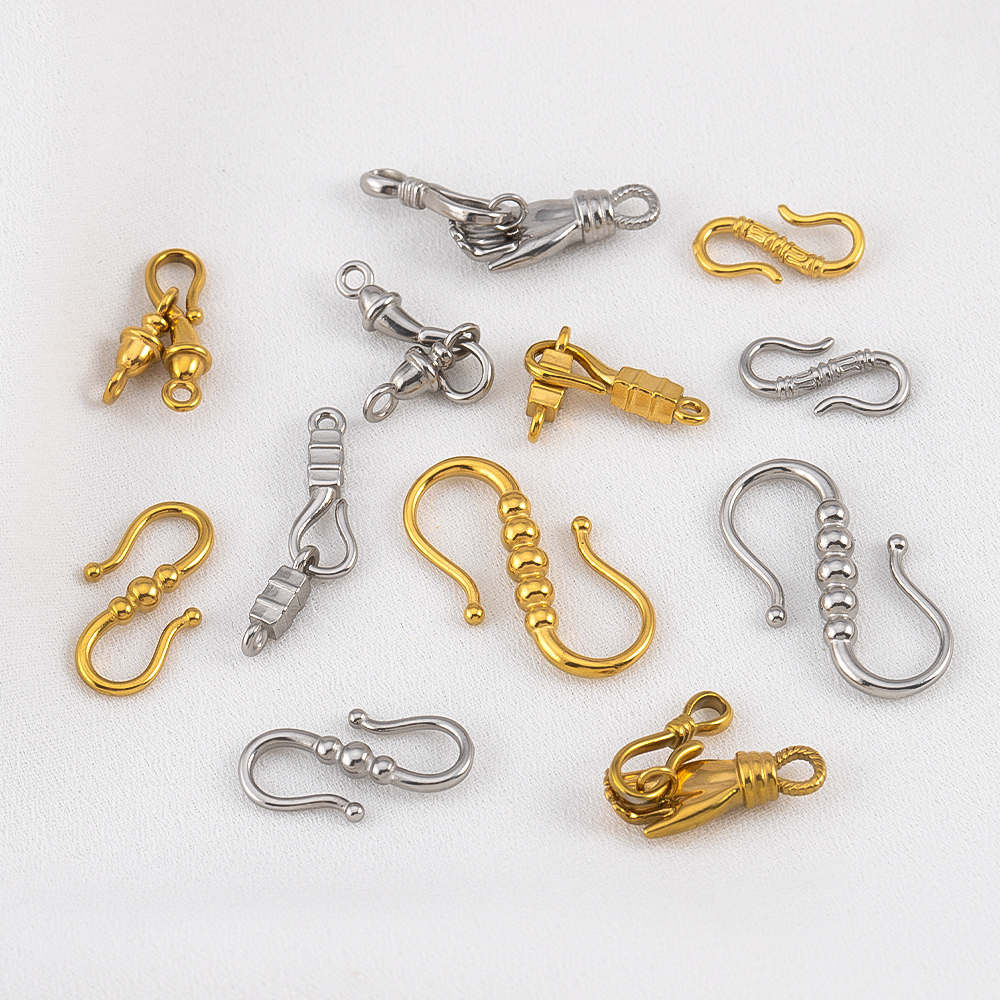 2 Peças Fecho de Conexão em Fo - Body Jewelry Diy avaliação e preço