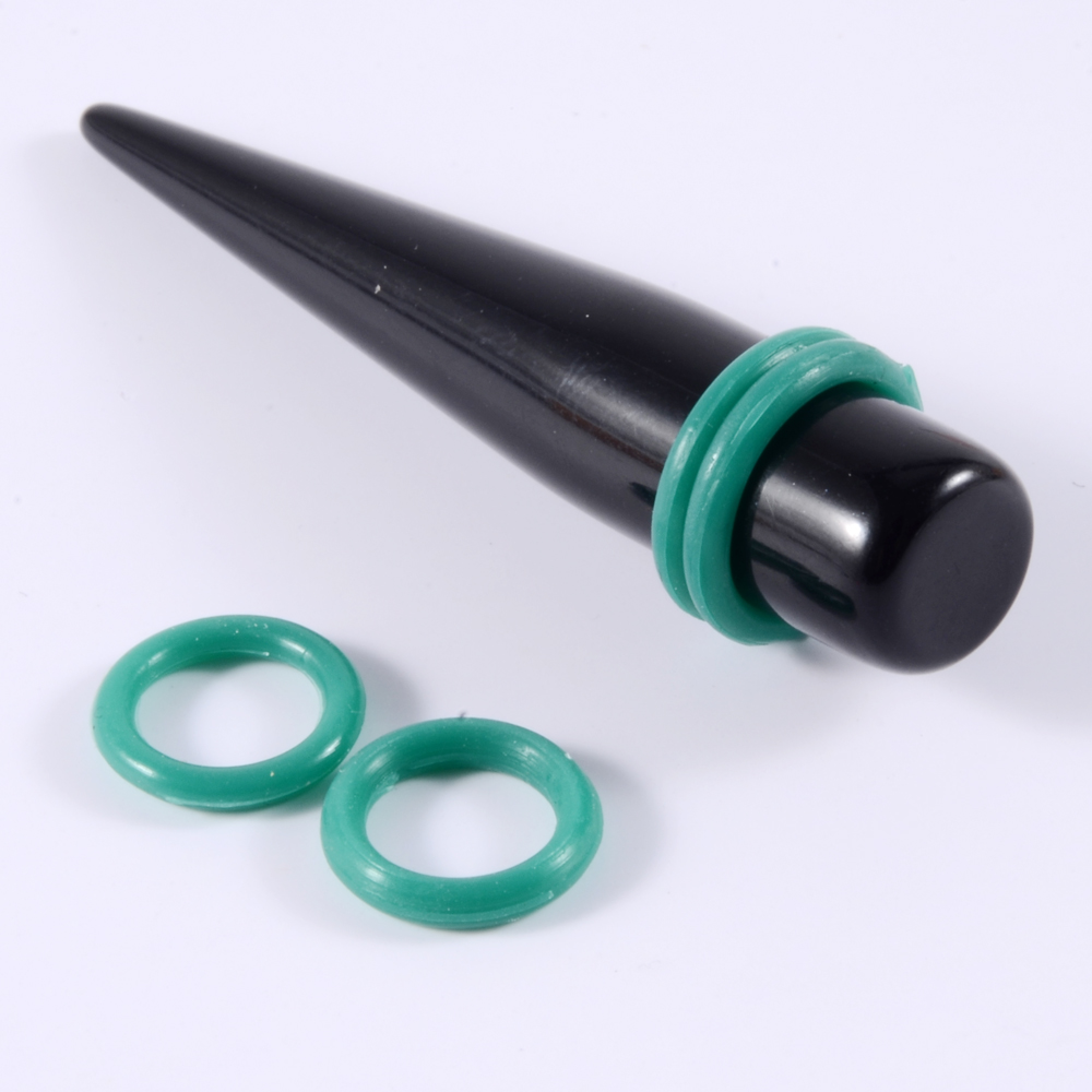 20 pces 1mm-22mm borracha orel - Body Jewelry Ear Gauges avaliação e preço