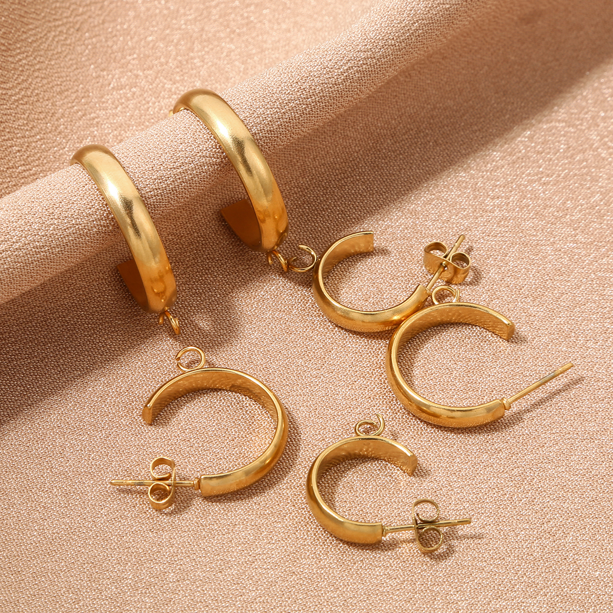 10 pçs ganchos de aço inoxidáv - Body Jewelry Diy avaliação e preço