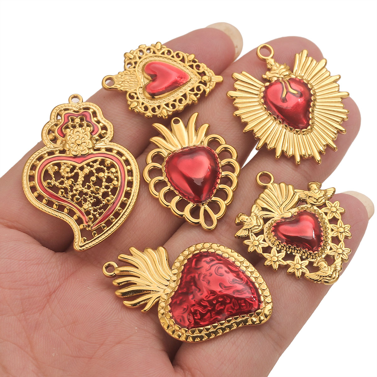 3 pçs de aço inoxidável esmalt - Body Jewelry Diy avaliação e preço