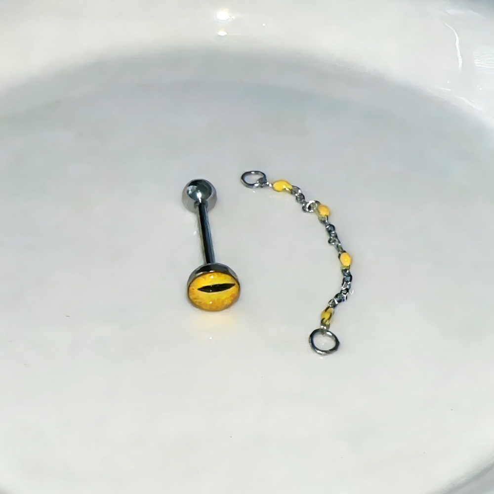 Piercing de Língua de Aço Titâ - Body Jewelry High Quality avaliação e preço
