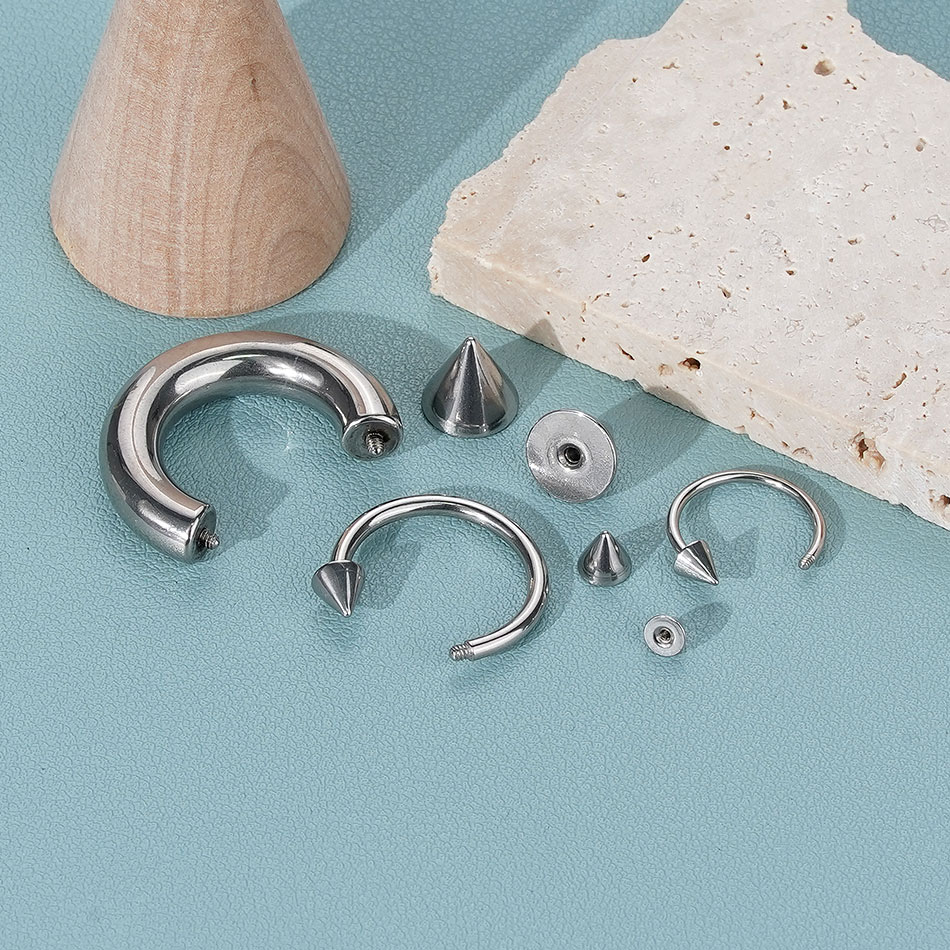Anel de ferradura de tamanho g - Body Jewelry Ear Gauges avaliação e preço