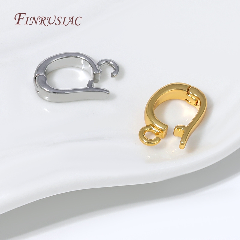 Fecho de pingente banhado a ou - Body Jewelry Diy avaliação e preço