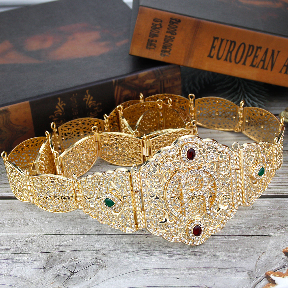 Cor do ouro Marroquino Kaftan  - Body Jewelry Europe avaliação e preço